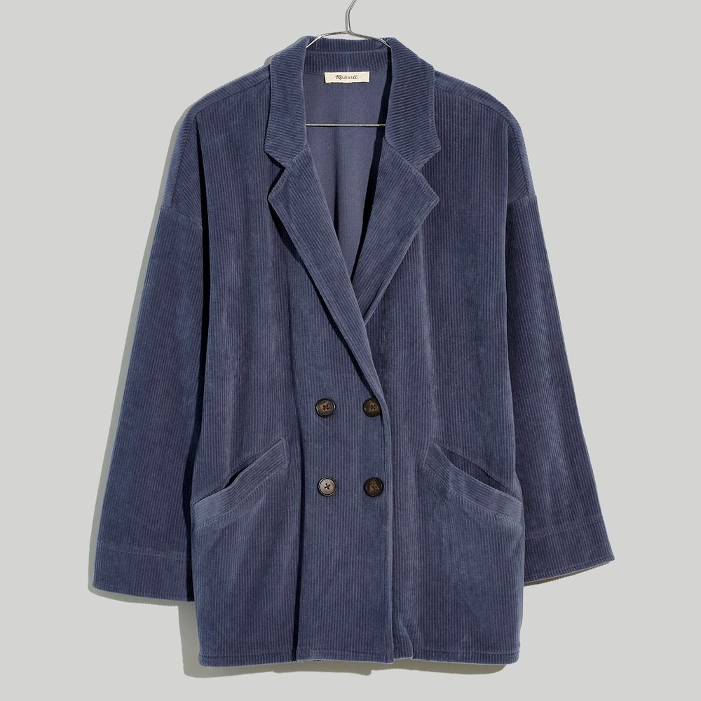 Madewell Knit Corduroy Redford Blazer Size M